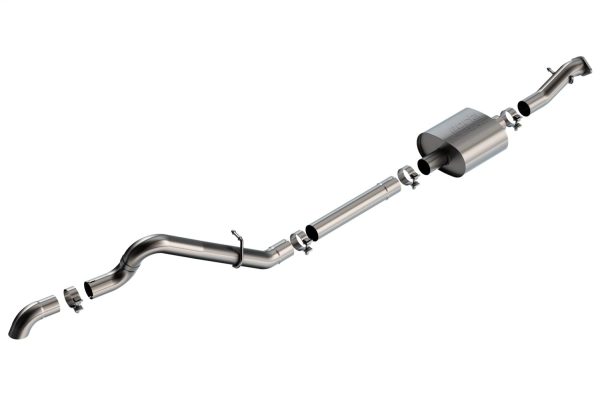 BORLA 140897 Cat-Back Performance Exhaust System 2021-2023 Ford Bronco 2.3L 4 Cyl. Automatic/Manual Transmission 4 Wheel Drive 2 & 4 Door. High Clearance Climber System.