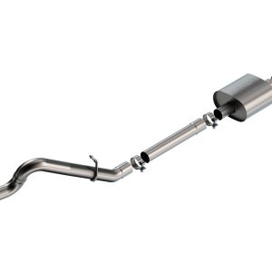BORLA 140898 Cat-Back Performance Exhaust System for 2021-2023 Ford Bronco 2.3L 4 Cyl. Automatic/Manual Transmission 4 Wheel Drive 2 & 4 Door. High Clearance Climber System.