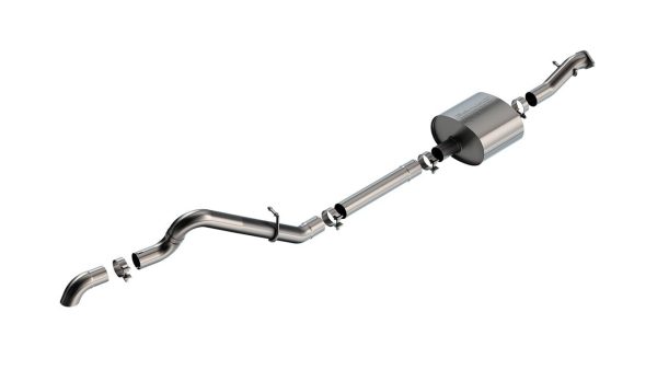 BORLA 140902 Cat-Back Performance Exhaust System for 2021-2023 Ford Bronco 2.7L V6 Automatic Transmission 4 Wheel Drive 2 & 4 Door. High Clearance Climber System.