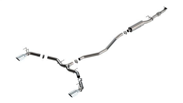 BORLA 140922 S-Type Cat-Back Exhaust System Fits 22-23 Civic Integra