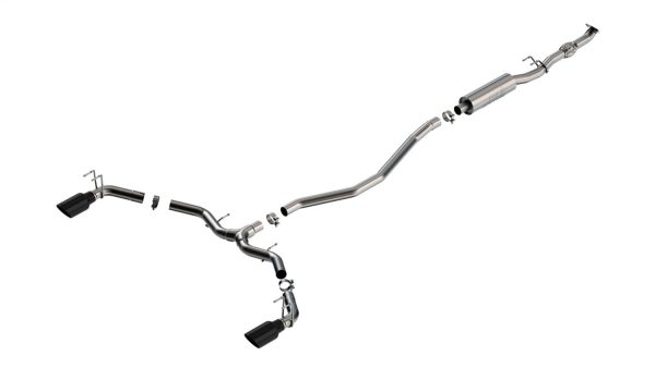 BORLA 140922BC S-Type Cat-Back Exhaust System Fits 22-23 Civic Integra
