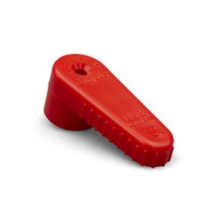 B&B MOLDERS 94237 DIVERTER HANDLE, Use With JR Products Water Heater Winterizing By-Pass Valve 94228/ DVH-1-A; Red; B&B Cross Reference DVH-HR-A