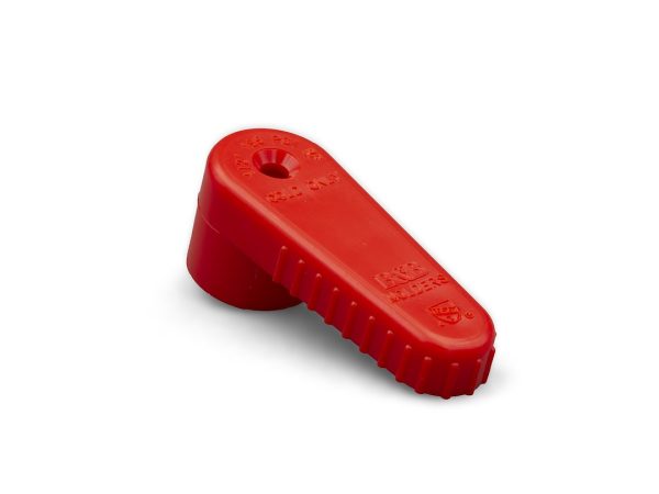 B&B MOLDERS 94237 DIVERTER HANDLE, Use With JR Products Water Heater Winterizing By-Pass Valve 94228/ DVH-1-A; Red; B&B Cross Reference DVH-HR-A