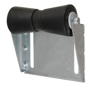C.E. SMITH 10403G Panel Bracket Assembly 8 INCH Spool Roller - Black