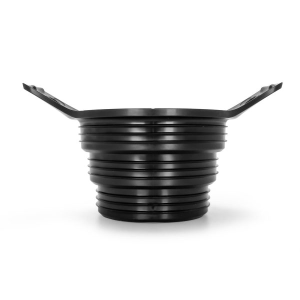 CAMCO 39318 Flexible 3-in-1 Sewer Adapter Hose Seal -Flexible Fitting That Makes Connection to a Sewer Inlet Simple and Less Hands On!, Black