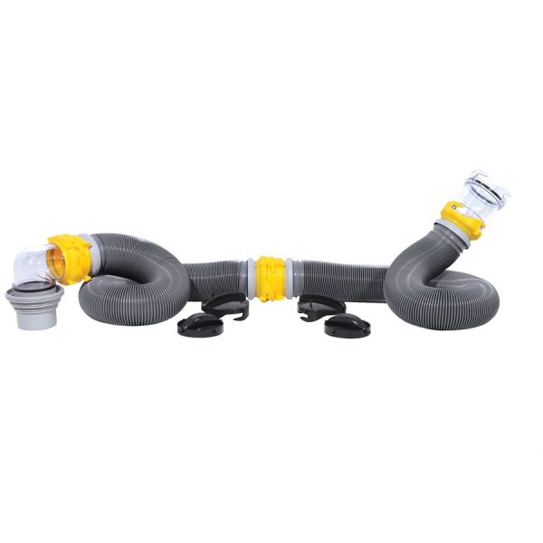 CAMCO 39659 Super Kit RV Sewer Hose Kit - 20, Gray