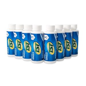 CAMCO 41501 TST Blue Enzyme RV Toilet Treatment Singles | Features a Biodegradable Septic Safe Formula, a Clean Scent, and is Ideal for RVing, Boating, and More | (8) 4 oz Bottles