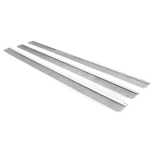 CAMCO 42157 Bug Screen - RV Appliance; Refrigerator Vent; For Use With Dometic/ Atwood Side Vent With 19-3/8 Inch Length Louver Opening; 19-5/16 Inch Length x 1-5/16 Inch Width; Stainless Steel; Package Of 3