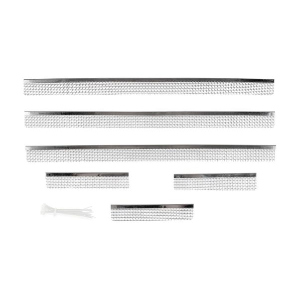 CAMCO 42168 Bug Screen - RV Appliance; Refrigerator Vent; For Use With Norcold Side-By-Side Rear Vent With Three 19-5/8 Inch Length And Three 6-1/2 Inch Length Louver Openings, Pack Of 6