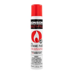 CAMCO 57416 RONSON 78 GRAM BUTANE, Refill Canister For All Butane Appliances and Lighters; 2.75 Ounce; Single