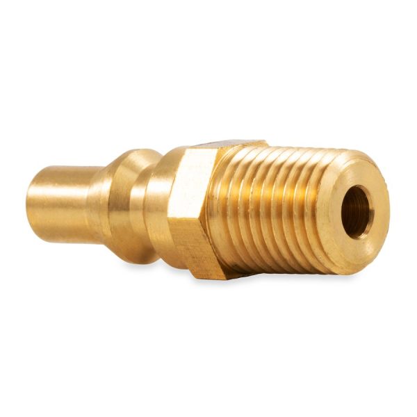 CAMCO 59903 Propane Quick-Connect Fitting- Allows You to Add a Convenient Connect/Disconnect Method to Your Low Pressure Appliances, 1/4 INCH NPT x Full Flow Male Plug