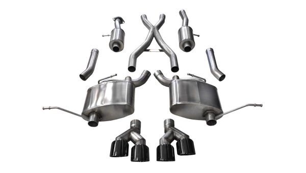 CORSA 14992BLK Cat Back Exhaust (Jeep Grand Cherokee Summit Edition 5.7L V8)