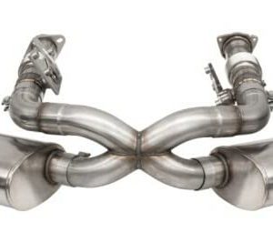 CORSA 21100 3.0 IN Cat-Back Quad 4.5 IN Tips (MULTIPLE OPTIONS) | 2020-22 Corvette C8 (w/ Factory NPP) Yes / Yes / Polished