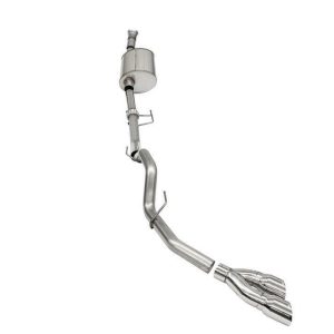 CORSA 21166 3.0 IN Cat-Back (Multiple Options) 2021-22 Ford F-150 3.5T EcoBoost (145.4 INCH WB) Sport / Single Side / Polished