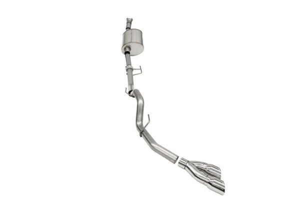 CORSA 21166 3.0 IN Cat-Back (Multiple Options) 2021-22 Ford F-150 3.5T EcoBoost (145.4 INCH WB) Sport / Single Side / Polished