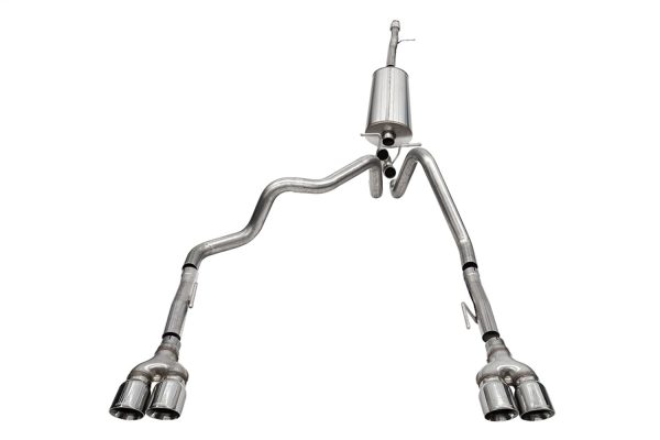 CORSA 21200 3.0-2.5FT CAT-BACK DUAL REAR EXIT