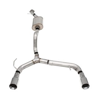 CORSA 21204 21-22 Ford Bronco 2.3L 2-Door 2.75in Cat-Back Dual Rear Exhaust w/4in Straight-Cut Polish Tips