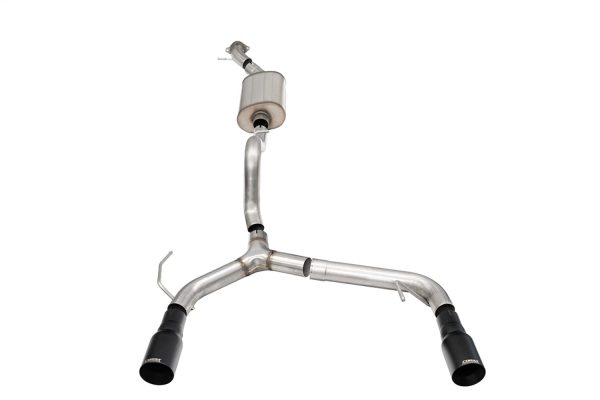 CORSA 21204BPC 21-22 Ford Bronco 2.3L 2-Door 2.75in Cat-Back Dual Rear Exhaust w/ 4in Straight-Cut Black Tips