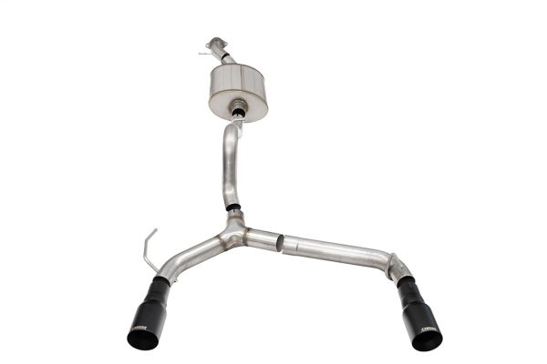 CORSA 21208BPC 21-22 Ford Bronco 2.7L 2-Door 2.75in Cat-Back Dual Rear Exhaust w/ 4in Straight-Cut Black Tips