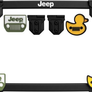 CRUISER 11055 Jeep License Plate Frame (with Fastener Caps)