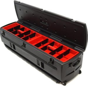 DU-HA 70103 Tote, Black Truck Storage Box | Heavy-Duty, Portable Rolling Tool Box or Gun Case for SUVs, Vans, Pickup Trucks, and More | 53 in x 15 in x 15 in | Includes Dividers | No Slide Bracket