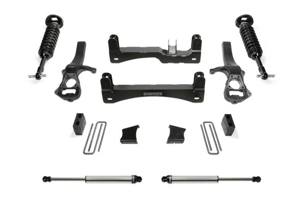 FABTECH K1150DL Performance Lift System w/Shocks 6 in. Lift w/Front Dirt Logic 2.5 Coilovers Rear Dirt Logic 2.25 Shocks Performance Lift System w/Shocks