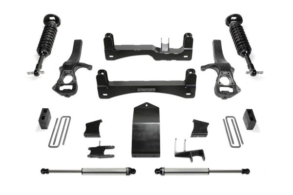 FABTECH K1173DL Performance Lift System w/Shocks 4 in Lift w/Front Dirt Logic 2.5 Coilover And Rear Dirt Logic 2.25 Shocks Performance Lift System w/Shocks
