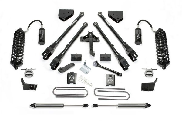 FABTECH K2288DL 4 Link Lift System For 6 in. Lift Incl. Front 4.0 DL Resi Coilovers/Rear DL 2.25 Shocks 4 Link Lift System