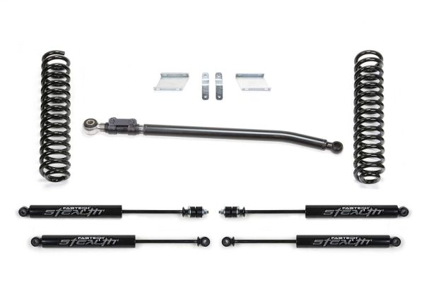 FABTECH K2376M 08-16 Ford F-250/F-350 4WD Diesel 2.5in Basic Coilover Kit w/Stealth