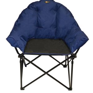 FAULKNER 49575 Big Dog Bucket Chair, Blue/Black