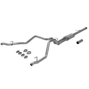FLOWMASTER 717890 FlowFX Cat-Back Exhaust System Stainless 3.5 to Dual 2.5 in
