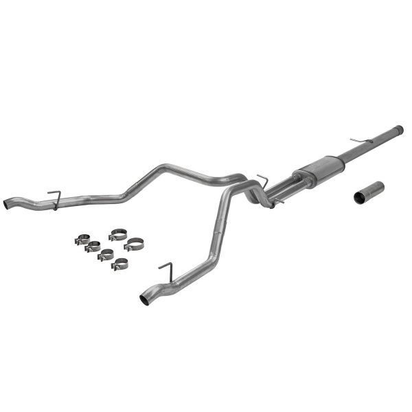 FLOWMASTER 717890 FlowFX Cat-Back Exhaust System Stainless 3.5 to Dual 2.5 in