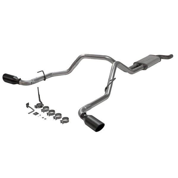 FLOWMASTER 718103 FlowFX Cat-Back Exhaust System Stainless 2.5 in Dual Side Exit