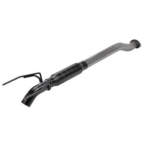 FLOWMASTER 817959 Exhaust System Kit; Outlaw Cat Back System; 409 Stainless Steel; With Muffler; 3 Inch Pipe Diameter; Single Exhaust With Single Out Dump Exit; 3 Inch Black Tip; With Hardware