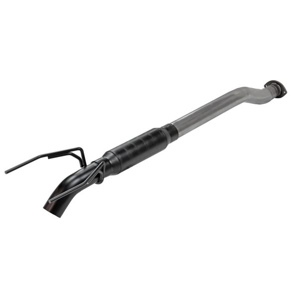 FLOWMASTER 817959 Exhaust System Kit; Outlaw Cat Back System; 409 Stainless Steel; With Muffler; 3 Inch Pipe Diameter; Single Exhaust With Single Out Dump Exit; 3 Inch Black Tip; With Hardware