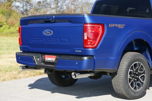 FLOWMASTER 818148 Force II Cat-Back Exhaust System Stainless Dual Exit Polished Tips