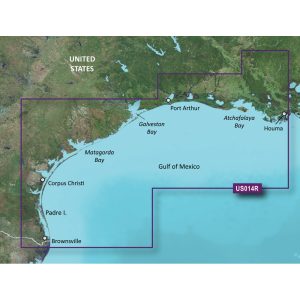 GARMIN 010-C0715-00 BLUECHART G2 VISION HD - VUS014R - MORGAN CITY TO BROWNSVILLE - MICROSD/SD