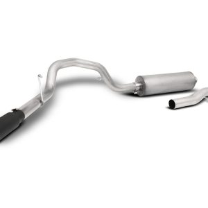 GIBSON 616517B EXHST Stainless Steel Cat Back Exhaust System fits Chevrolet Silverado 3500 HD Includes Muffer