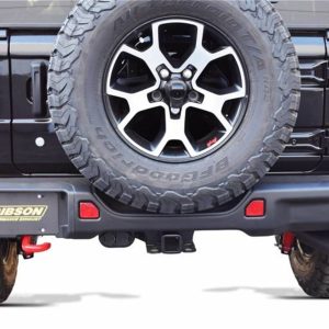 GIBSON 617308-B Elite Cat-Back Single Exhaust System, Black Ceramic