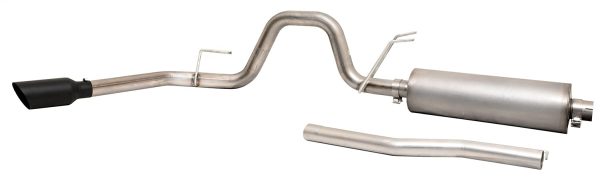 GIBSON 619908B EXHST BLACK ELITE CAT-BACK SINGLE EXHAUST