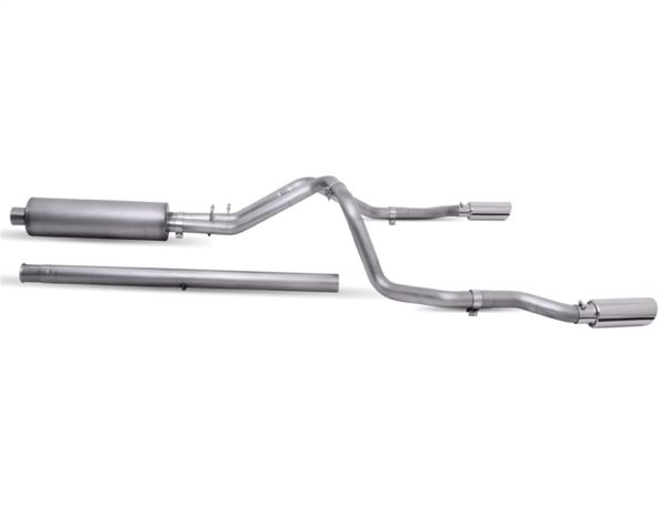 GIBSON 65713 EXHST CAT-BACK DUAL SPLIT EXHAUST SYSTEM