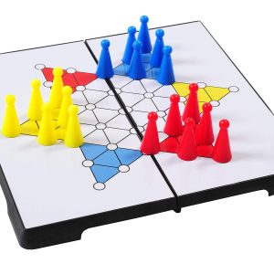 GSI OUTDOORS 99972 Outside Inside Backpack Chinese Checkers, Compact, Foldable, Magnetic, Travel Size for Camping and Travel
