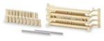 HUBBELL 110BLK100FTK4 110 SYS FLDTERM KIT 4PR CONN BK 100PR