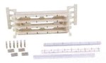 HUBBELL 110BLK50FTK5 110 SYS FLDTERM KIT 5PR CONN BK 50PR