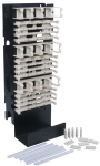HUBBELL 6110WMK 6110 SYS WALL MT KIT 4PR CONN BK 192PR