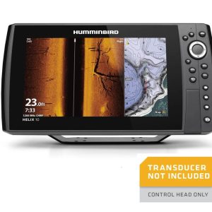 HUMMINBIRD 411960-1CHO HELIX 10 CHIRP MEGA SI+ GPS G4N CHO, Use To Find Fish And Identify Buoys/ Day Markers/ Hazards/ Marinas/ Contours/ Depth Markers; 10.1 Inch LCD Display; 1024 x 600 Pixels Resolution; Keypad Control; Bluetooth Compatible