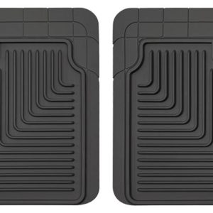 HUSKY LINERS 52021 Heavy Duty 2nd Or 3rd Seat Floor Mats | 1997 - 1999 Acurca CL, 2001 - 2003 Acura CL, 1994 - 2001 Acura Integra, and more, Black