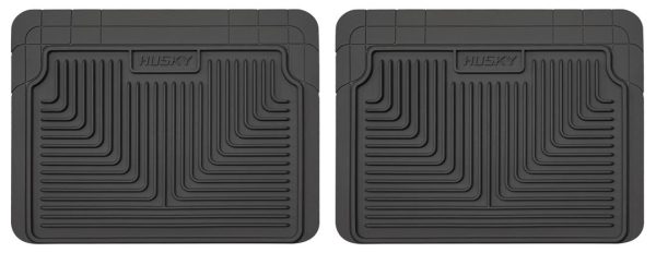 HUSKY LINERS 52021 Heavy Duty 2nd Or 3rd Seat Floor Mats | 1997 - 1999 Acurca CL, 2001 - 2003 Acura CL, 1994 - 2001 Acura Integra, and more, Black