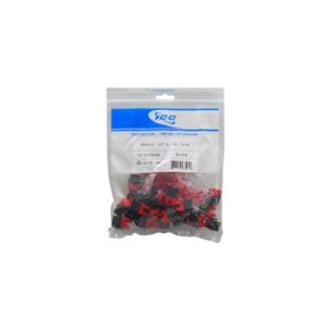 ICC IC107L6CBK CAT 6, EZ, 25 PK, BK
