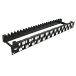 ICC IC107PPU6A Patch Panel Blank CAT 6A UTP 24 Port 1RMS